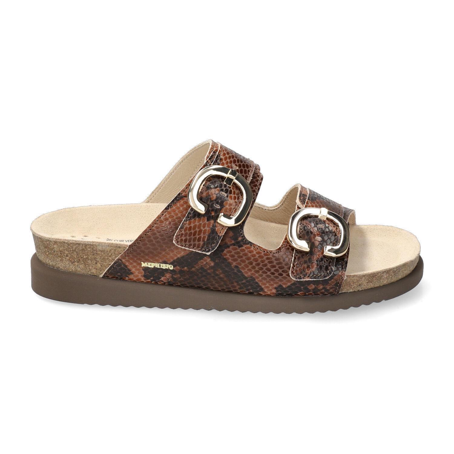 mules femme modèle Iara Marron tobacco - Mephisto